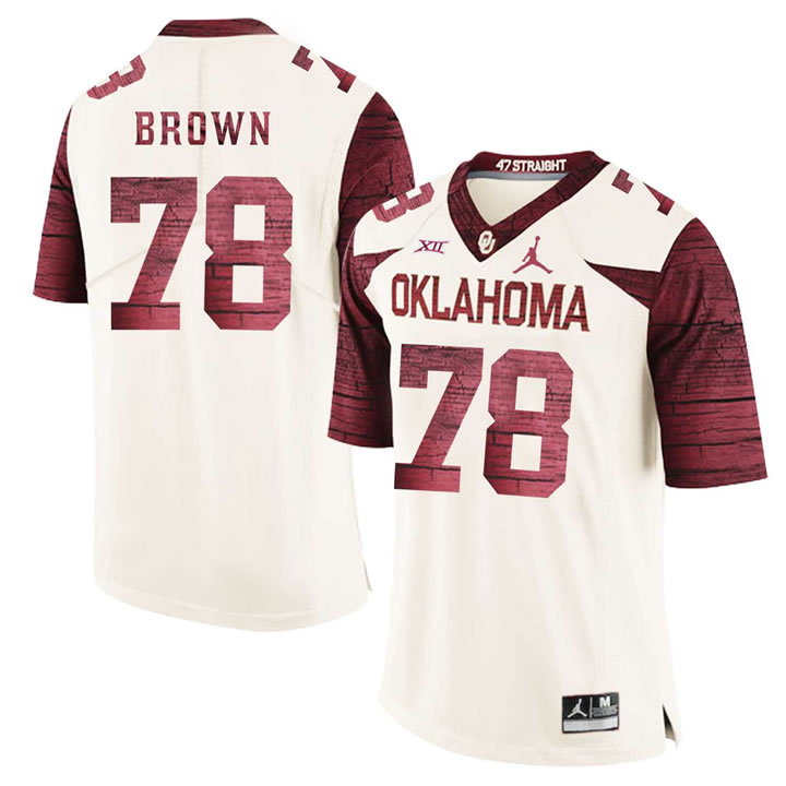 Oklahoma Sooners 78 Orlando Brown White 47 Game Winning Streak College Football Jersey Dzhi,We sell and wholesale Oklahoma Sooners 78 Orlando Brown White 47 Game Winning Streak College Football Jersey Dzhi on line form chian!